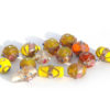 gelb orange roter wedding cake beads Mix 150 g