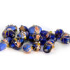 blauer wedding cake beads Mix 150 g Lampwork beads
