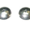 glänzende Perlkappen 925-Silber 6 mm