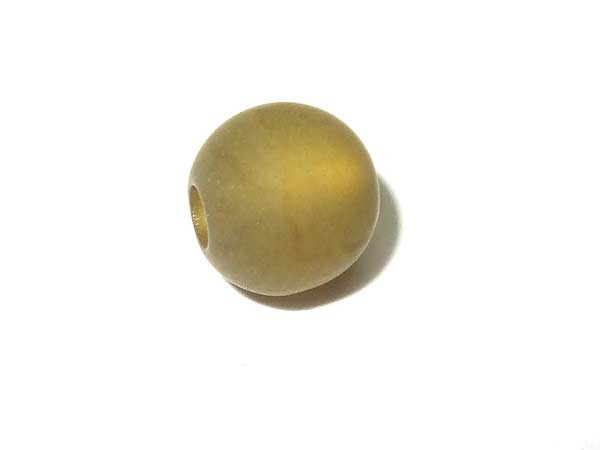 Polarisperle 6 mm goldgrün rund
