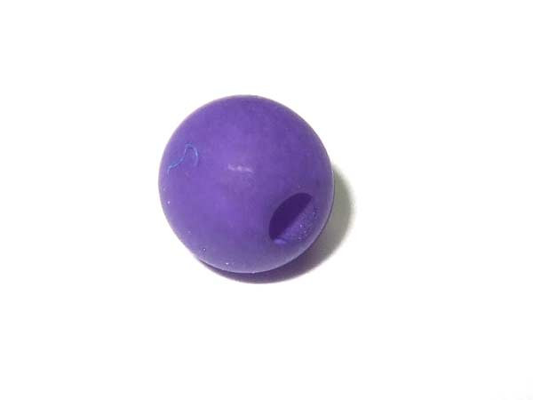 Polarisperle 6 mm violett rund