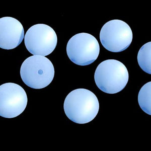 Polarisperle 8 mm blau rund
