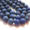 Lapis Lazuli Perlen Strang matt 10 mm