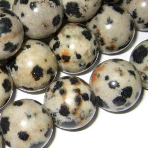 Dalmatiner Jaspis Perlen