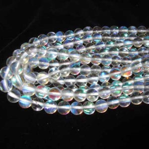 Mermaid Glasperlen crystal 6 mm