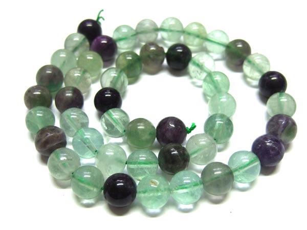 Jade 8mm Farbe lila mit Goldschimmer Kugeln Perlen rund Schmuckperlen