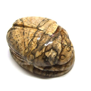 Skarabäus Perle aus Jaspis 15907