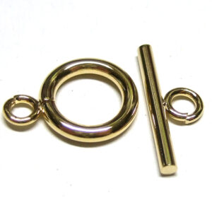 goldfarbiger Ring-Stab-Verschluss 16384