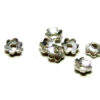 Silber Perlkappen 16596