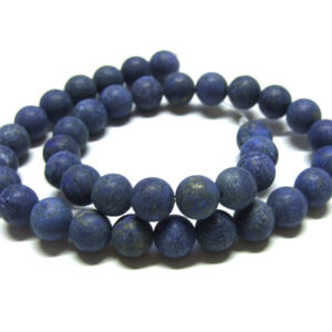 Lapis Lazuli Perlen Strang matt 10 mm